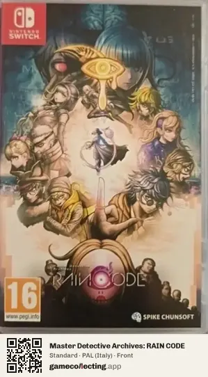 Master Detective Archives: RAIN CODE Nintendo Switch, Italy box front