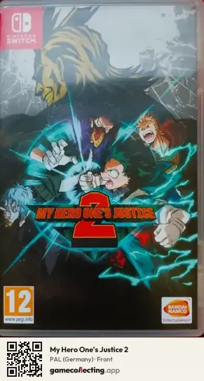 My Hero One's Justice 2 Nintendo Switch, Germany box front