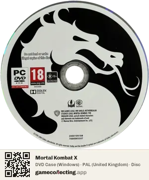 Mortal Kombat X Computer, PAL disc