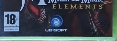 Dark Messiah of Might and Magic: Elements, the PEGI square on its front