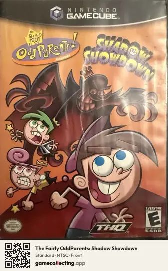 The Fairly OddParents: Shadow Showdown Nintendo GameCube, NTSC box front