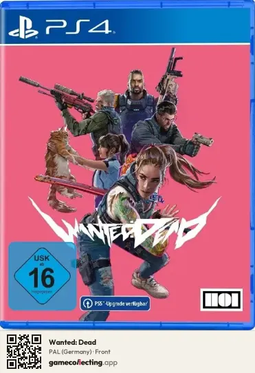 Wanted: Dead PlayStation 4, Germany box front