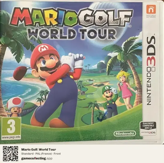 Mario Golf: World Tour Nintendo 3DS, France box front