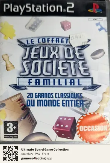 Ultimate Board Game Collection PlayStation 2, PAL box front