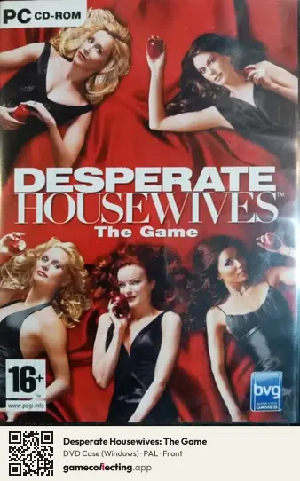 Desperate Housewives: The Game Computer, PAL box front