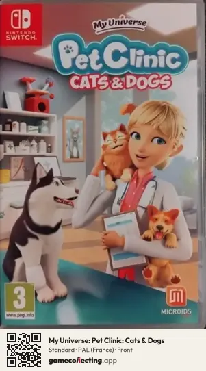 My Universe: Pet Clinic: Cats & Dogs Nintendo Switch, France box front