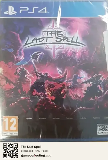 The Last Spell PlayStation 4, PAL box front