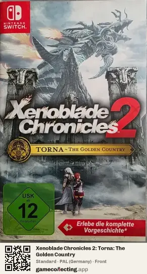 Xenoblade Chronicles 2: Torna: The Golden Country Nintendo Switch, Germany box front