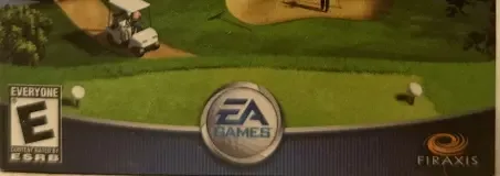 Sid Meier's SimGolf, the ESRB box on its front