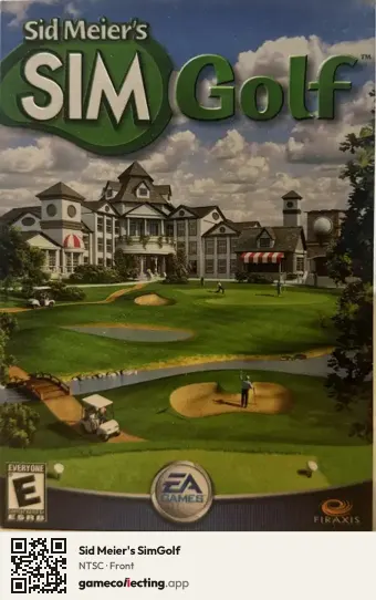 Sid Meier's SimGolf Computer, NTSC box front