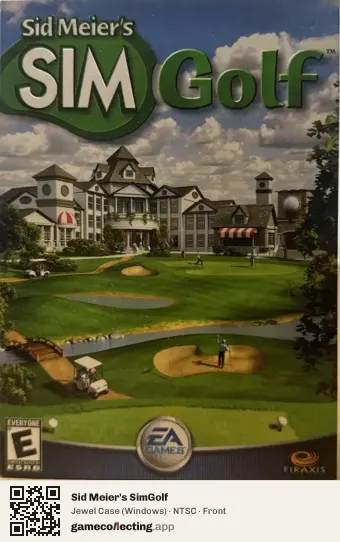 Sid Meier's SimGolf Computer, NTSC box front