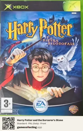 Harry Potter and the Sorcerer's Stone Xbox, Italy box front