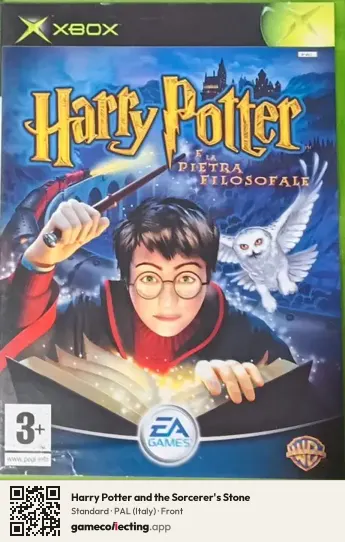 Harry Potter and the Sorcerer's Stone Xbox, Italy box front