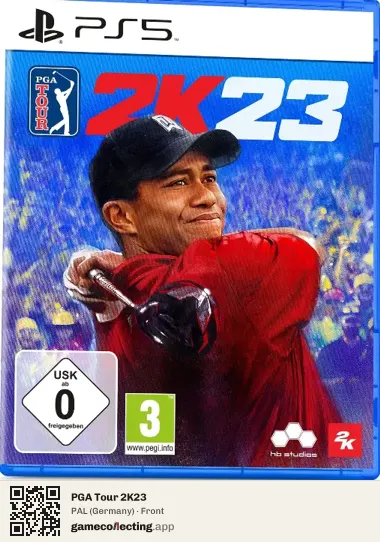 PGA Tour 2K23 PlayStation 5, Germany box front