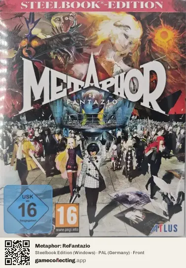 Metaphor: ReFantazio Computer, Germany box front