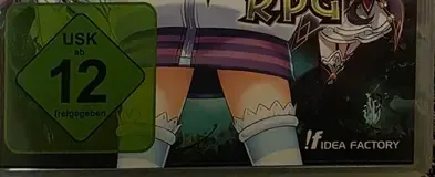 Super Neptunia RPG, the USK square on its front