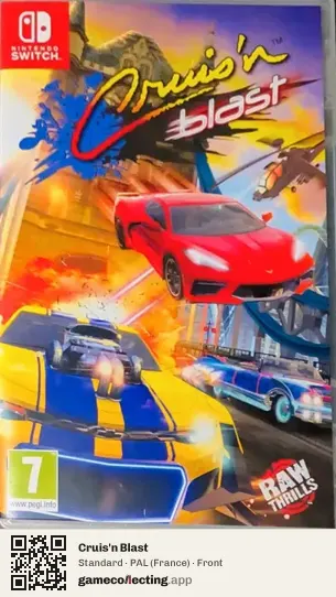 Cruis'n Blast Nintendo Switch, France box front