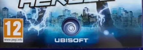 PowerUp Heroes, the PEGI square on its front