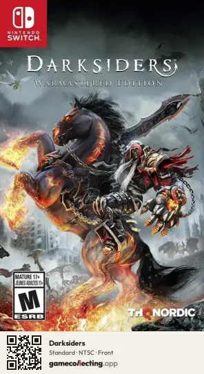 Darksiders Nintendo Switch, NTSC box front