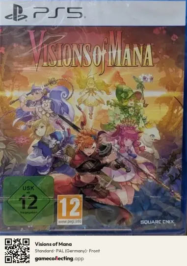 Visions of Mana PlayStation 5, Germany box front