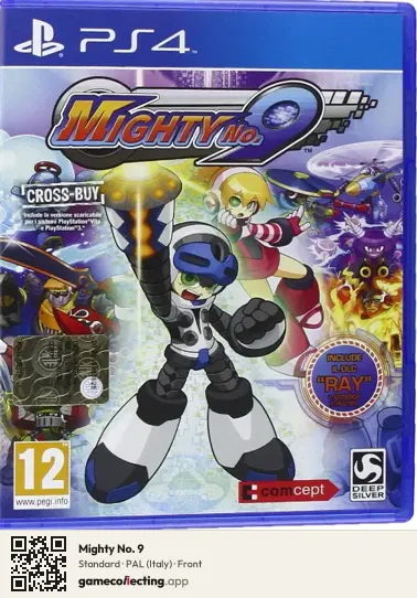 Mighty No. 9 PlayStation 4, Italy box front