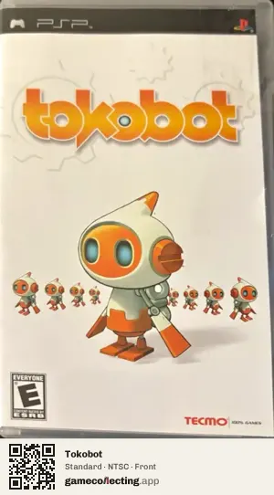 Tokobot PlayStation Portable, NTSC box front