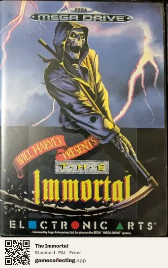 The Immortal Sega Mega Drive / Genesis, PAL box front