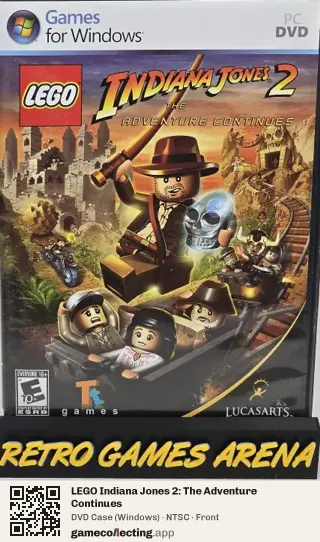 LEGO Indiana Jones 2: The Adventure Continues Computer, NTSC box front
