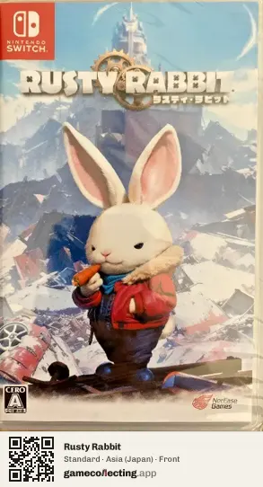 Rusty Rabbit Nintendo Switch, Japan box front