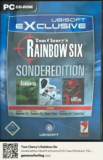 Tom Clancy's Rainbow Six Computer, Germany box front