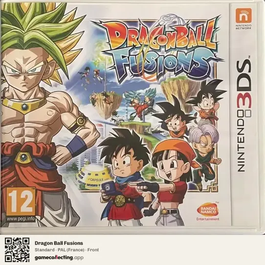 Dragon Ball Fusions Nintendo 3DS, France box front