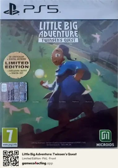 Little Big Adventure: Twinsen's Quest PlayStation 5, PAL box front