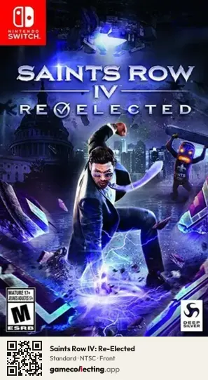 Saints Row IV: Re-Elected Nintendo Switch, NTSC box front