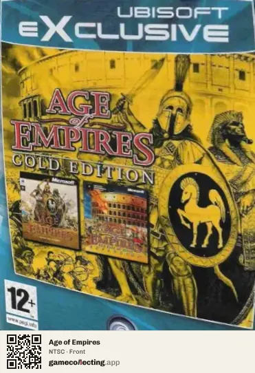 Age of Empires Computer, NTSC box front