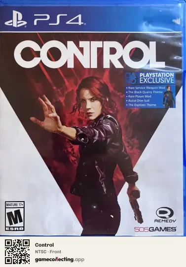 Control PlayStation 4, NTSC box front