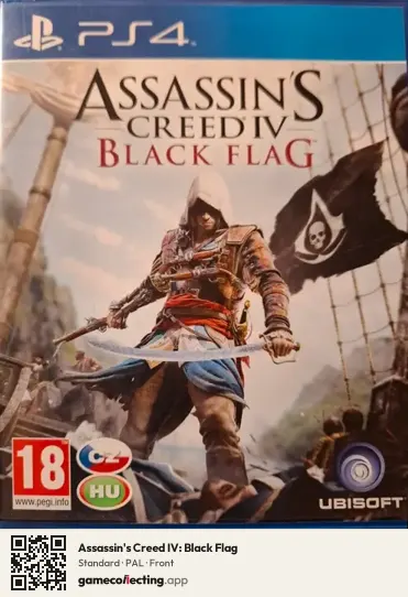 Assassin's Creed IV: Black Flag PlayStation 4, PAL box front