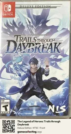 The Legend of Heroes: Trails through Daybreak Nintendo Switch, NTSC box front
