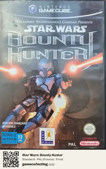 Star Wars: Bounty Hunter Nintendo GameCube, France box front