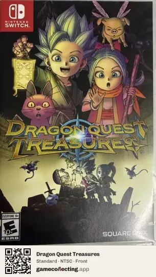 Dragon Quest Treasures Nintendo Switch, NTSC box front