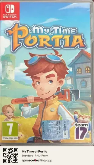 My Time at Portia Nintendo Switch, PAL box front