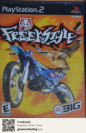 Freekstyle PlayStation 2, NTSC box front