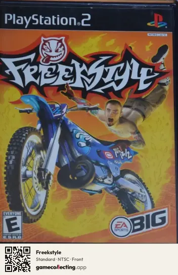 Freekstyle PlayStation 2, NTSC box front