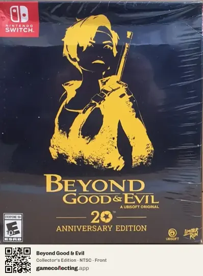 Beyond Good & Evil Nintendo Switch, NTSC box front