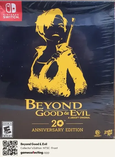 Beyond Good & Evil Nintendo Switch, NTSC box front