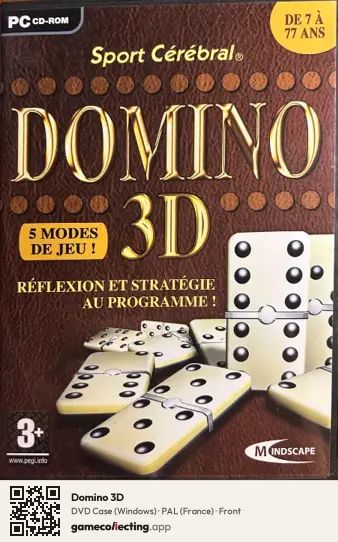 Domino 3D Computer, France box front