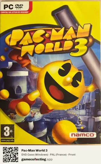 Pac-Man World 3 Computer, France box front