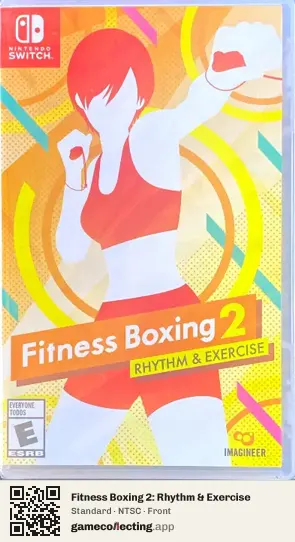 Fitness Boxing 2: Rhythm & Exercise Nintendo Switch, NTSC box front