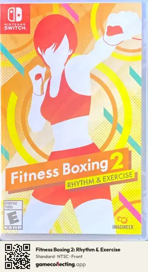 Fitness Boxing 2: Rhythm & Exercise Nintendo Switch, NTSC box front