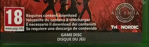 Gothic 1 Remake, the PEGI square on its front