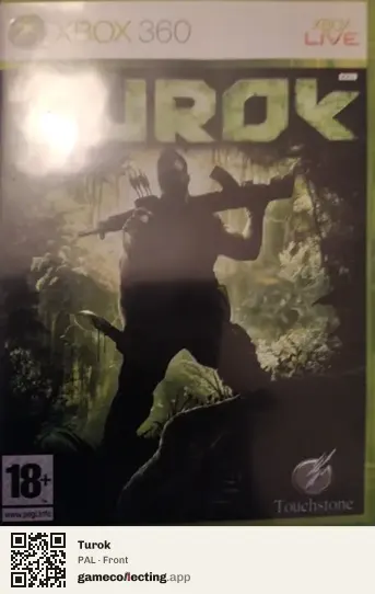 Turok Xbox 360, PAL box front